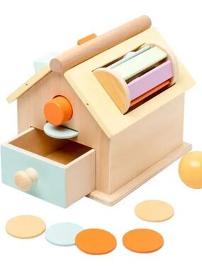 • baby wood Montessori toy •